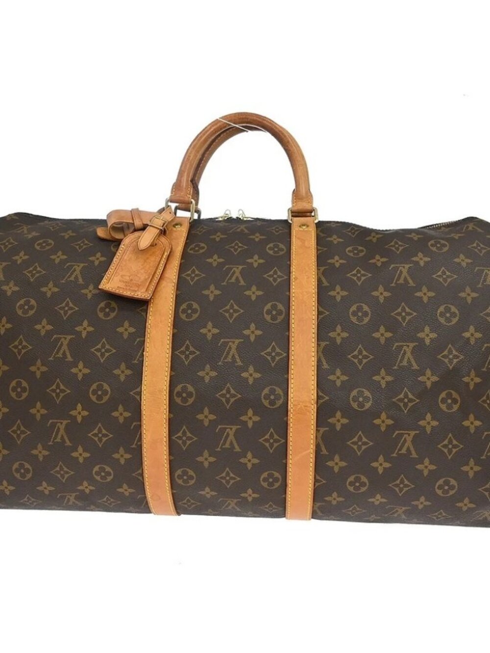 LOUIS VUITTON KEEPALL 55 TRAVEL HANDBAG MONOGRAM